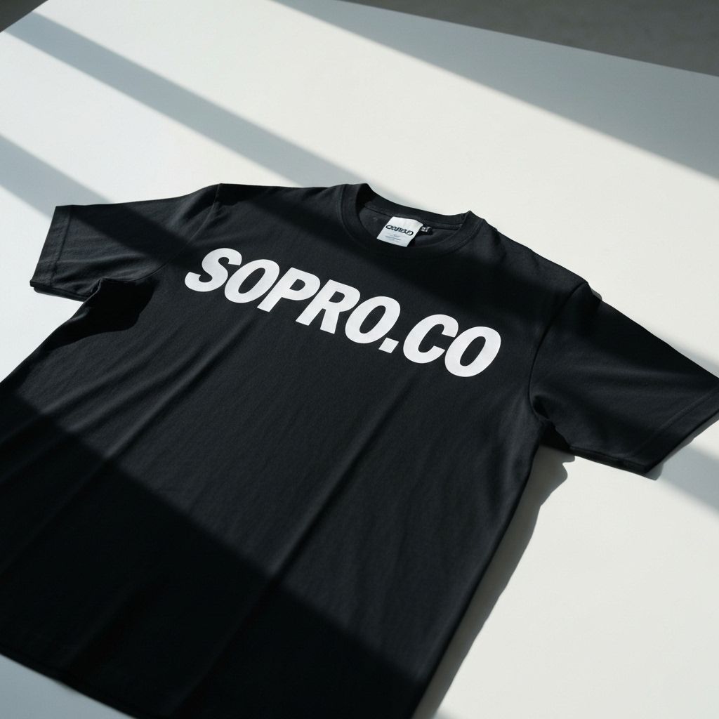 Camiseta Oversized Preta SOPRO.CO
